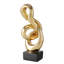 Sculpture abstraite à nœuds, 11,5 pouces