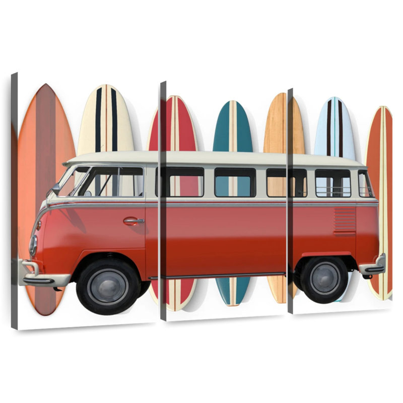 Mehar Surfer Van, 36" H x 57" W