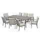 Willesden Rectangular Aluminum Dining Set with Cushions