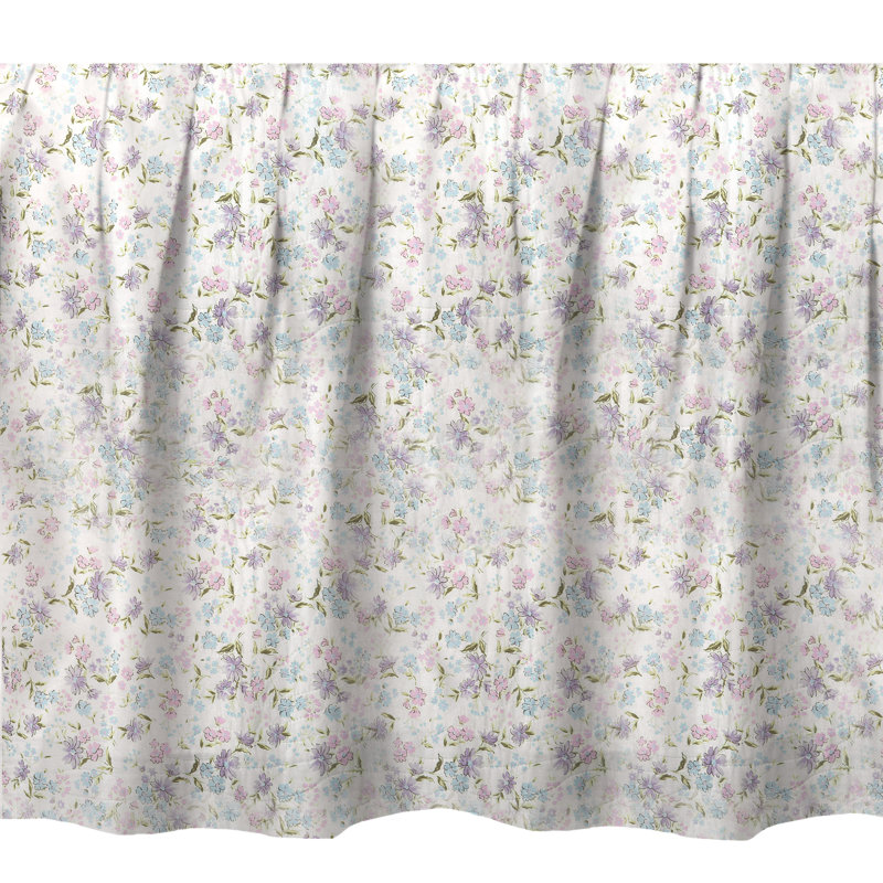 Jupe de lit très grande en coton Donna, Très grand