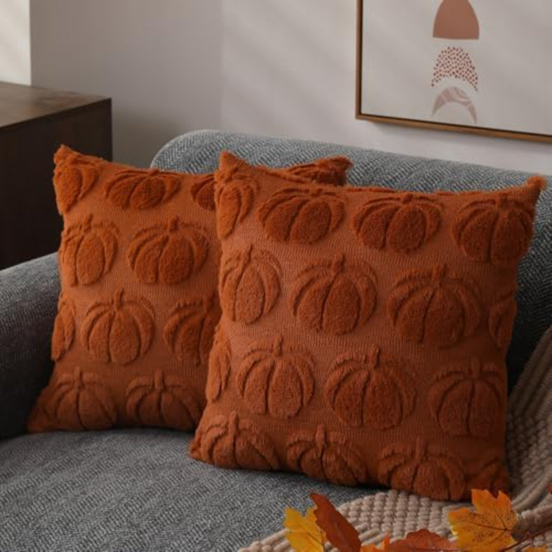 Pillow Cover, Brown, Square 16"