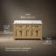 Charlemont Meuble-lavabo de salle de bain avec lavabos et comptoir en quartz-93330300