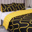 Microfiber Geometric Shapes Duvet Cover Set with Pillowcases-1016165208-1016165211