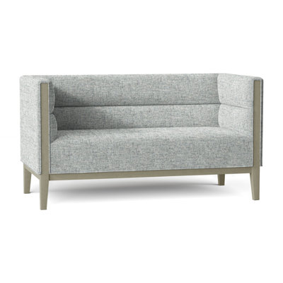 Dyson 58" Tuxedo Arm Loveseat