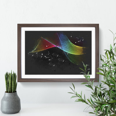 Rainbow Smoke Vol (3) - Picture Frame Painting