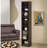 Rectangular 8-shelf Bookcase With 2 Fixed Shelves
