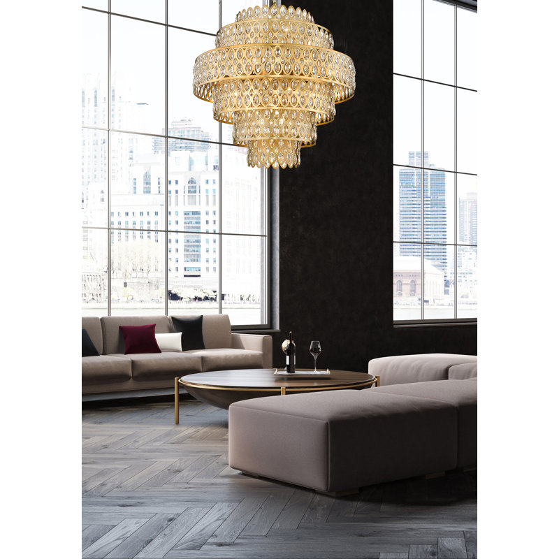 Fredric 17 - Light Chandelier Pendant