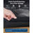 Heavy Duty Garage Floor Mat for Cars – Waterproof PE Backing, Slip-Resistant Felt, Guards Against Water, Snow, Mud, Oil – Easy to Clean & Trim – Ideal for Garage, Driveway – Size: 7'4" x 17'-1385227544