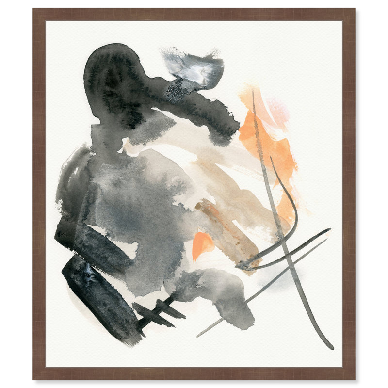 Violoncelle - peinture encadrée, H 24 po x l 20 po x P 0,5 po