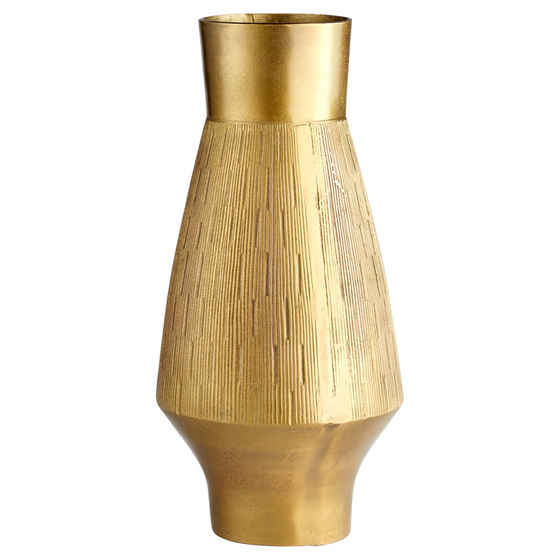 Aria Handcrafted Aluminum Table Vase 1