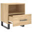 Vinny 40cm W Iron Bedside Table-1727785533