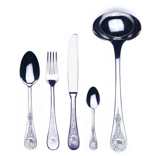 Diana 49 Piece 18/10 Stainless Steel Cutlery Set