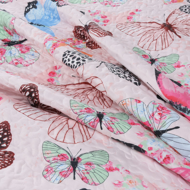 Quilt Set, Twin Quilt + 1 Pillow Case