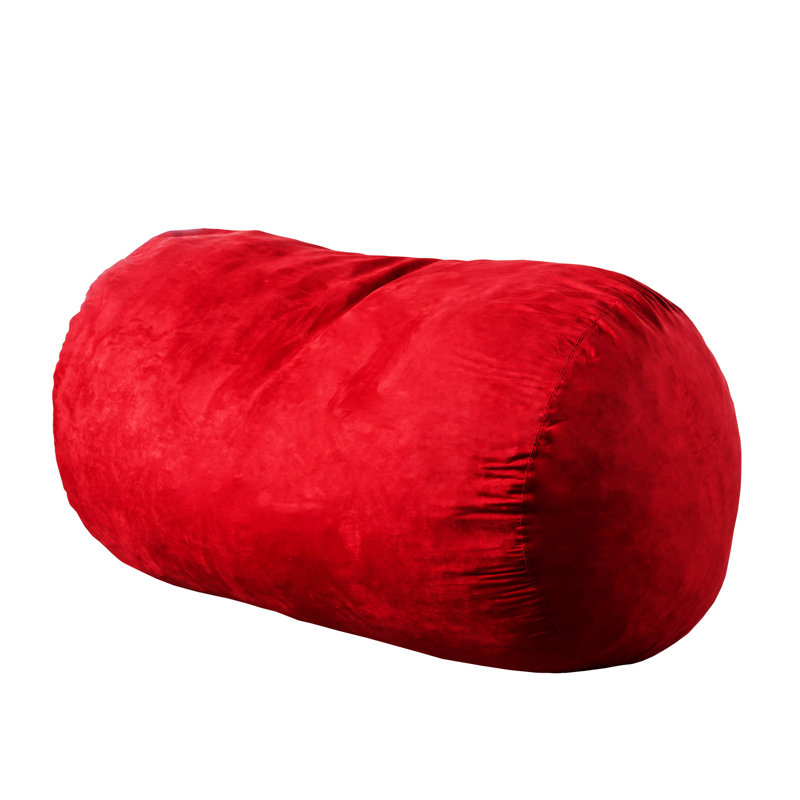 Fauteuil à billes cylindrique en suède Firefly