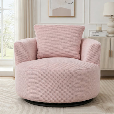 Fauteuil d'appoint pivotant à 360 ° compressible