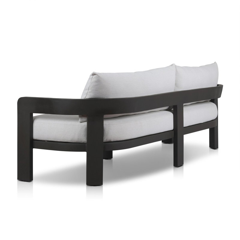 Jackson Outdoor Metal Sofa-96"-Alessi Linen, Alessi