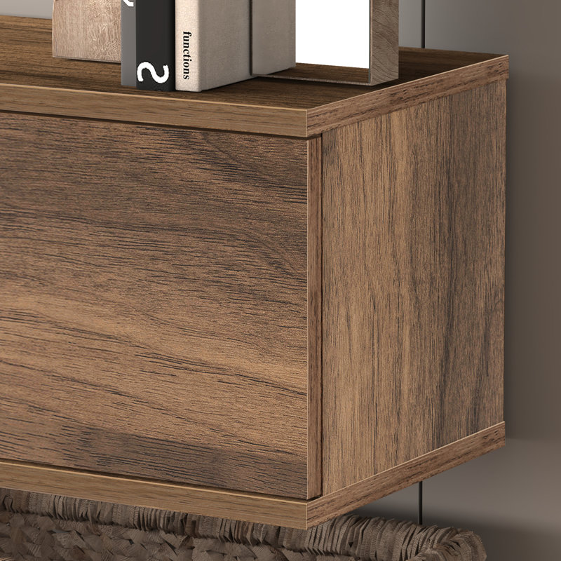 Meuble télé Bella Modern, Brun foncé