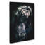 Roaring Lion In Abstract - Wrapped Canvas-55323895