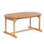 Creel 8 - Person Acacia Wood Patio Dining Set with Extendable Oval Table , Cushions Included-36361133