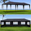 Pavillon de jardin pour l'extérieur avec 9 parois latérales amovibles