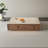 Simple square microcrystalline stone coffee table