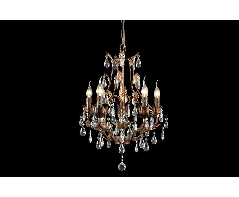 Aiken 6 - Light Candle Style Chandelier
