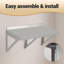 61cm W Stainless Steel Shelving Unit