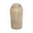 Glass Vase Ribbed Textured Decorative Modern Style Sculpted Design for Casual Home Decor-737730728