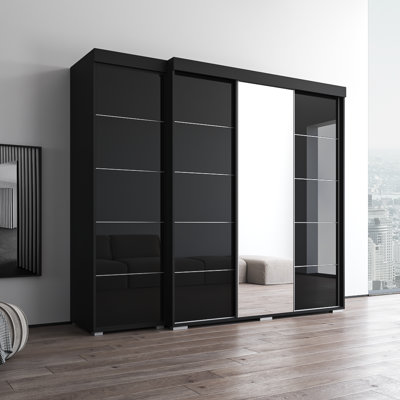 Armoire 94,1 "avec 1 miroir Aria