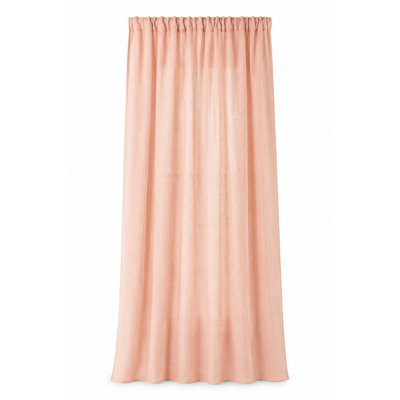 Panneau de rideau simple semi-diaphane avec passe-tringle Kazimieras Classic