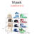 Clear Acrylic Shoe Box With Magnetic Doors - Stackable Sneaker Display & Storage Case