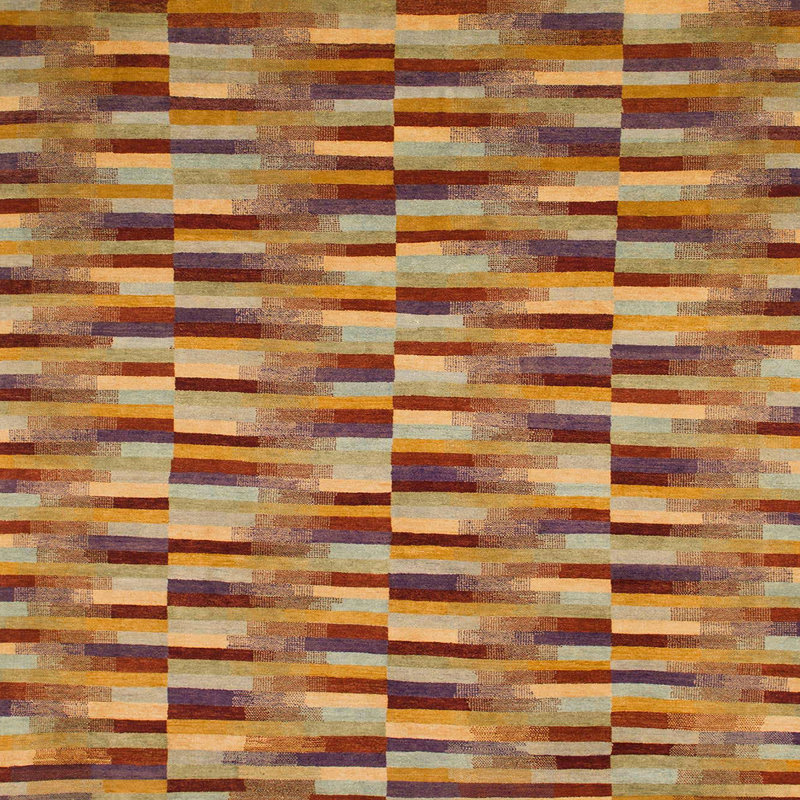 Tapis abstrait moderne 1452, Carré 6 pi
