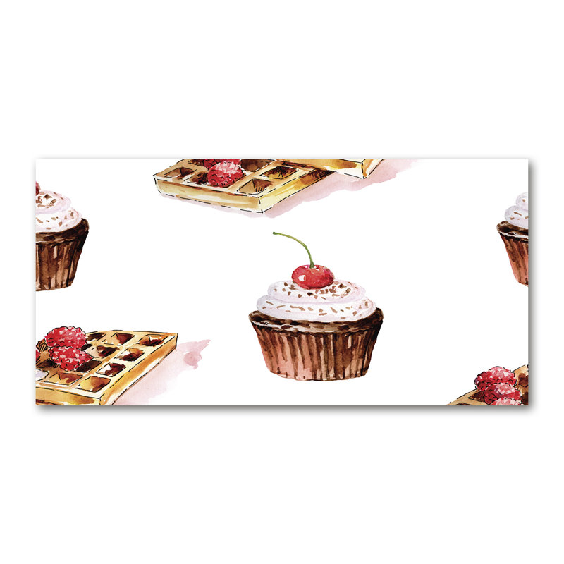 Dessert - Wrapped Canvas Print, Wrapped Canvas, 60cm H x 120cm W