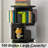 Rotating Bookshelf, 360 Display Bookcase Storage Rack For Kids & Adults
