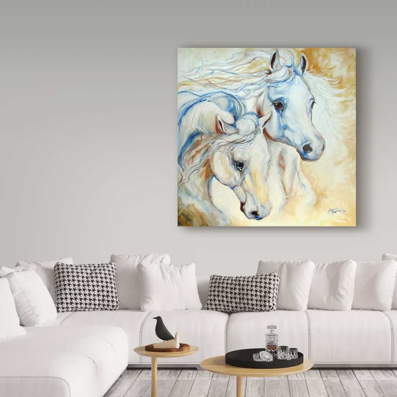 Duniya «Arabian Essence», reproduction de peinture acrylique sur toile tendue, H 24 po x l 24 po x P 2 po