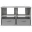 Unfinished TV Stand for TVs up to 32" with Fireplace Included-820818211