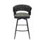 Ensemble de 2 tabourets de bar 28 po-1944458261