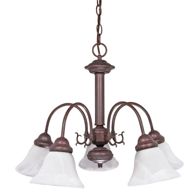 Turcotte 5 - Light Dimmable Classic / Traditional Chandelier