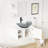 Mereworth 28" Wall-Mounted Single Bathroom Vanity Set-573985454-573985453-576803925