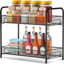 Rebrilliant Lazandra 2 H x 15.33 W x 5.9 D Spice Jars Drawer