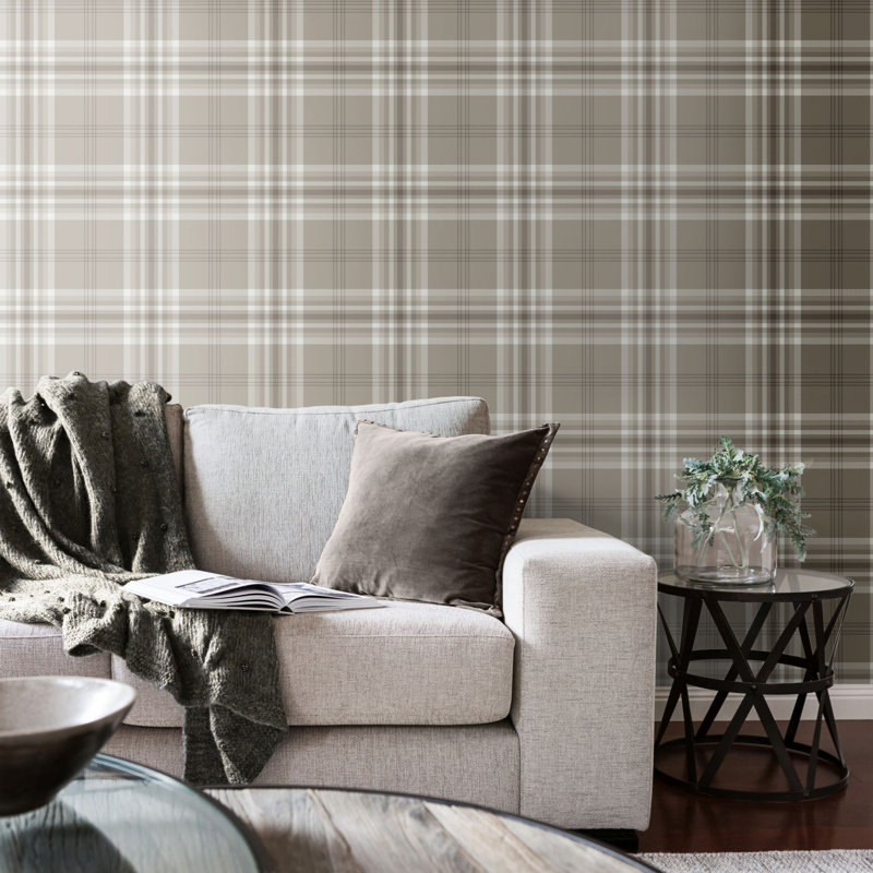 Kelso 10.05m x 53cm Matte Wallpaper Roll, Natural
