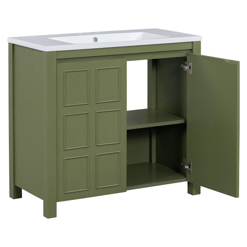 Bathroom Vanity Sets, Olive Green
