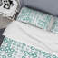 Green Abstract Dot - Ensemble de housse de couette Abstract - Microfibre de polyester-1400412301