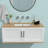 19.5"X14"  Ceramic Rectangular Undermount Bathroom Sink With Overflow
