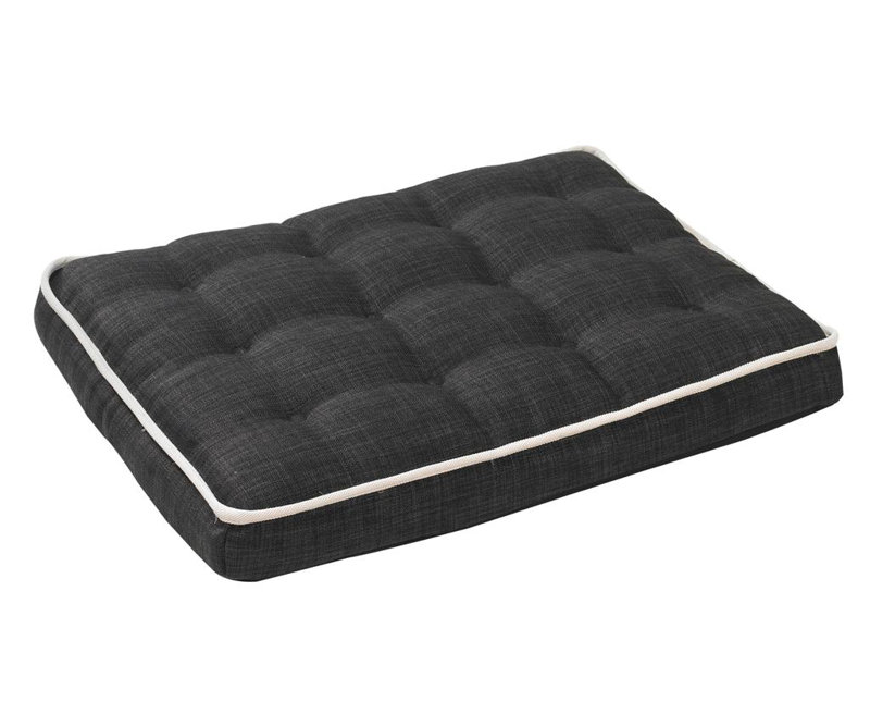 Lit pour chien avec matelas Luxury, Petit (l 23 po x P 17 po x H 3 po), Tempête