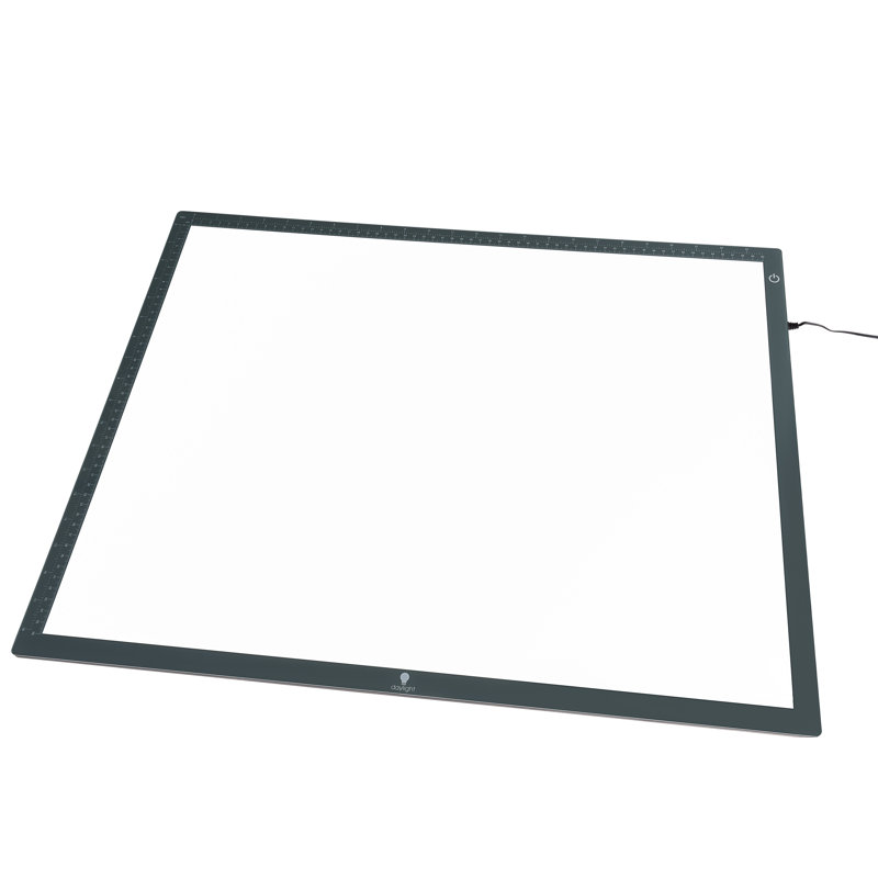 Lampe de bureau lumineuse à plaquettes 20 po del