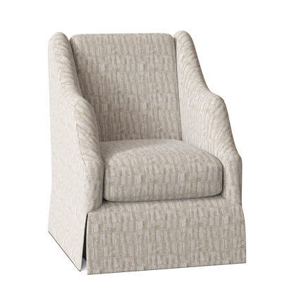 Fauteuil à coussin bas 27,5 po Claudette