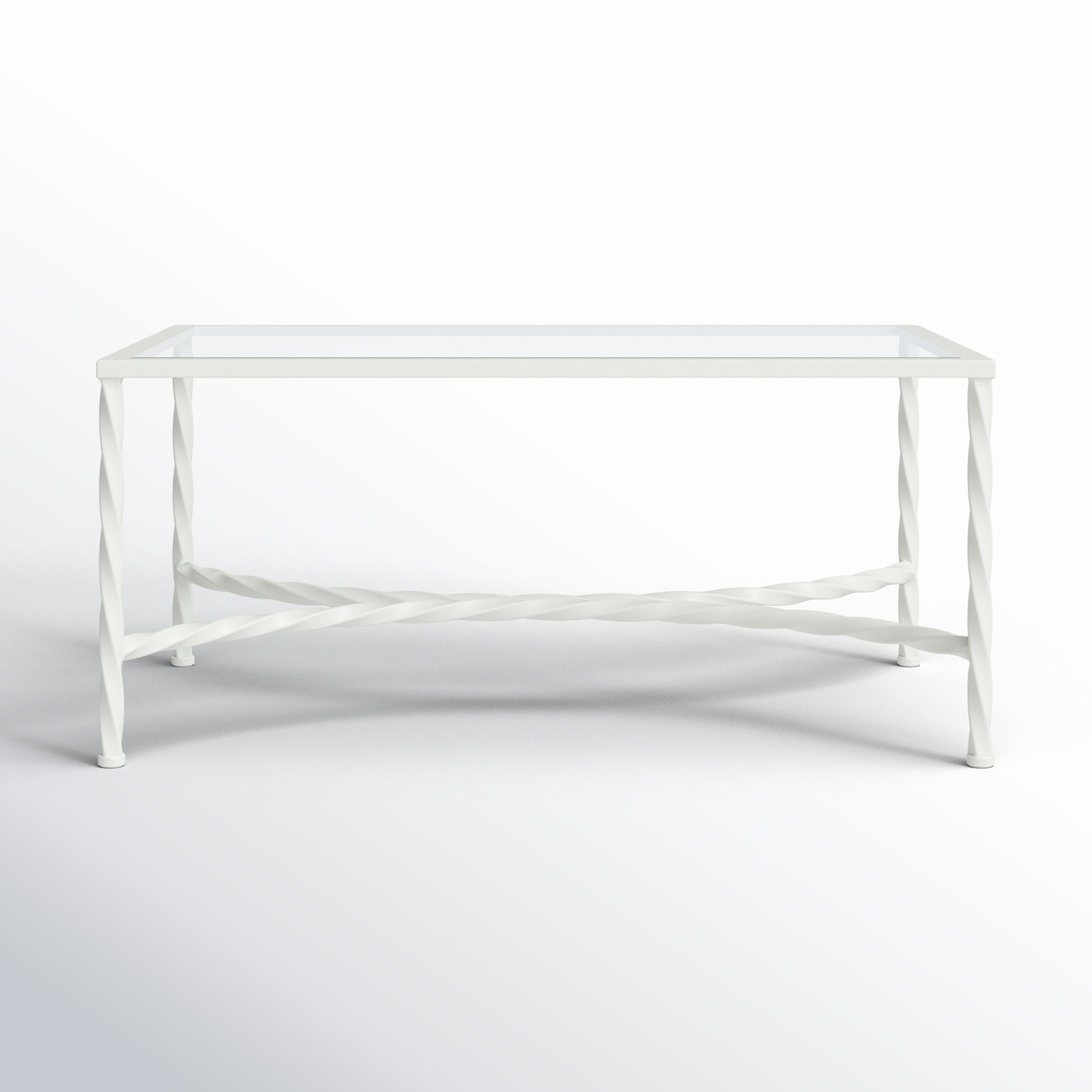 Keely Coffee Table, White