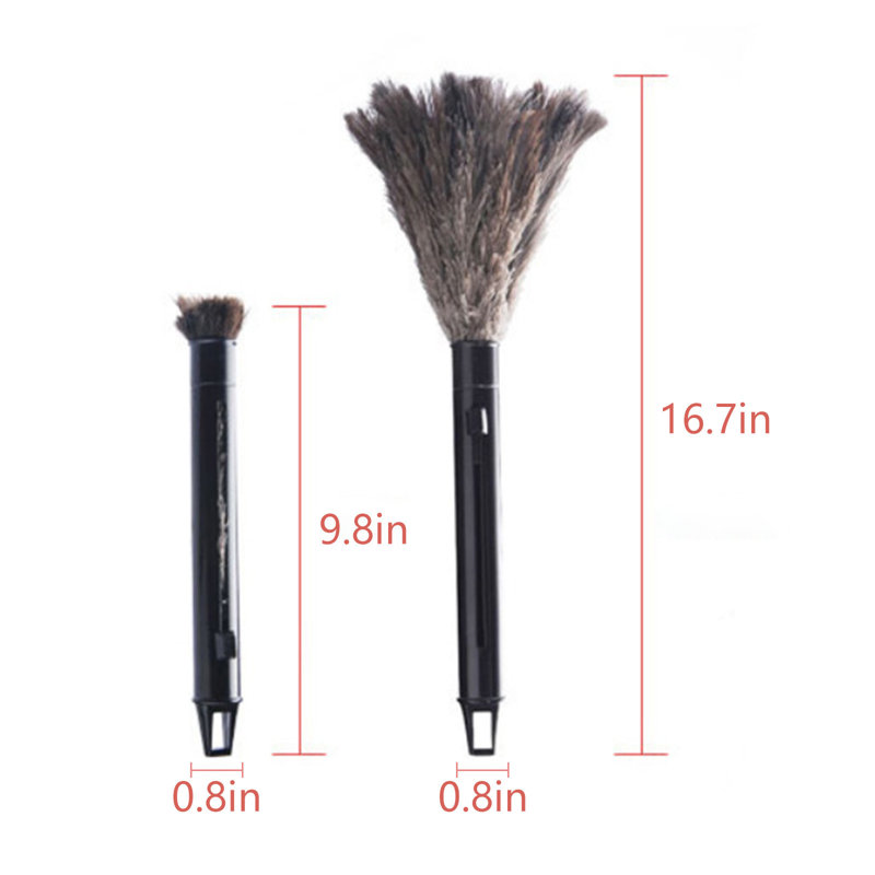 Poussière rétractable, avec poignée rétractable, produit de nettoyage portatif réutilisable