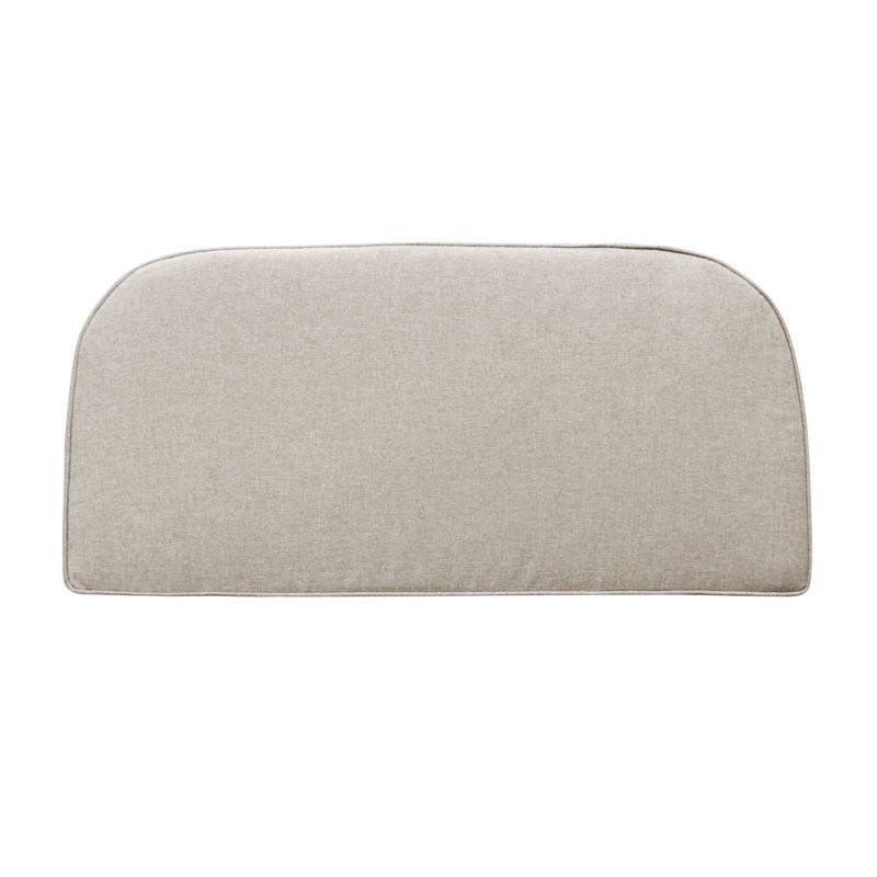 Loveseat Olefin Cushion- Oatmeal, Oatmeal